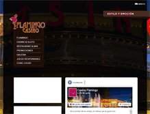 Tablet Screenshot of casinoflamingo.com.ar